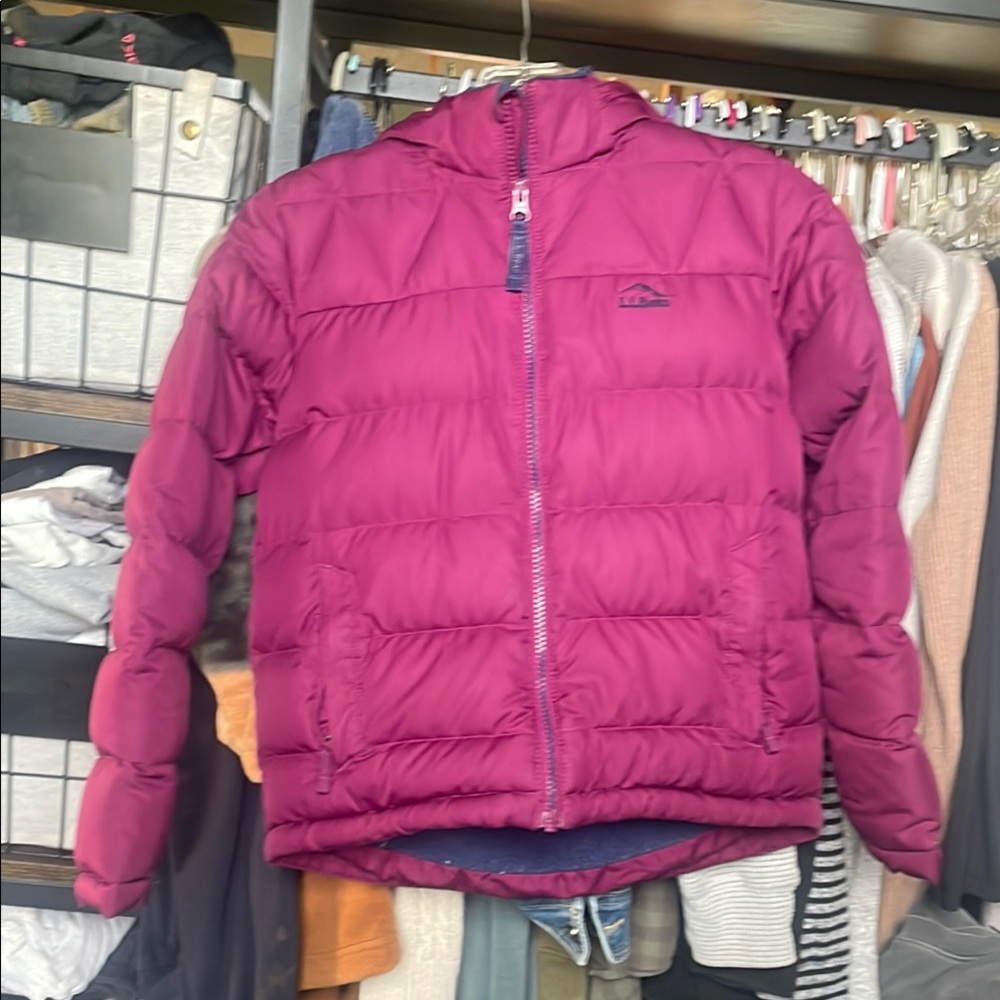 L.L. Bean Berry Puffer Jacket